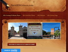 Tablet Screenshot of davideligrimes.com